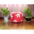 Canvas Foot Stool Rest Pouffe Cube Box Seat Bean Bag COVER ONLY